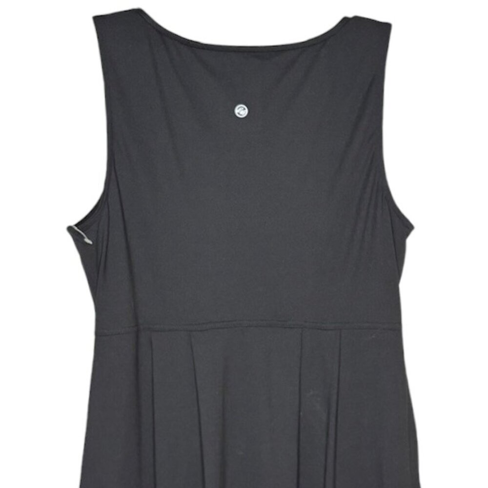 Eddie Bauer Aster Crossover Sleeveless Dress - Black - M - Picture 6 of 8